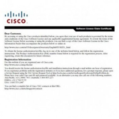 Лицензия Cisco FLASR1-BB-RTU