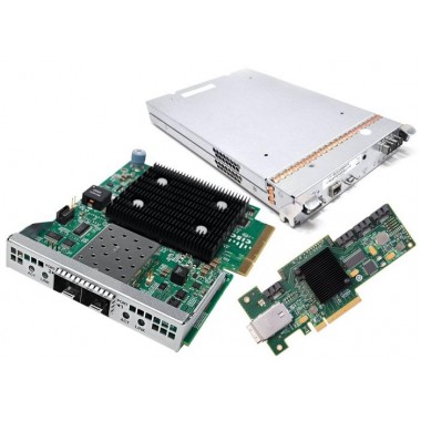 HBA-адаптер Broadcom/LSI SAS 9300-8E BULK (LSI00343 / H5-25460-00 / H3-25460-02H) PCIe 3.0 x8 LP, SAS/SATA 12G HBA, 8port(2*ext SFF8644), 3008 IOC OEM (007073) (H5-25460-00-LSI00343-OEM)