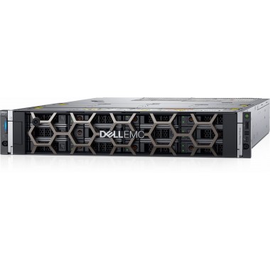 Dell PowerEdge R750xs 8B (up to 8x3.5") Silver 4310 (2.1G,12C,18M,120W), 16GB RDIMM 3200MT/s, 480GB SSD SATA RI, PERC H755 SAS Front, Broadcom 5720 Quad Port 1GbE BASE-T Adapter OCP NIC 3.0, Dual 800W, iDRAC9 Enterprise 15G, TPM2.0 V3, ReadyRails Sli